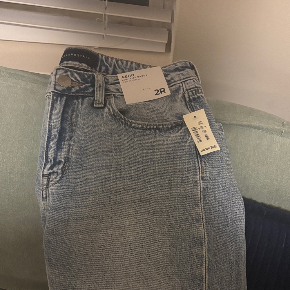 Aeropostale High Rise Blue Jeans